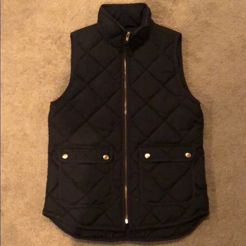 J. Crew Quilted Puffer Vest